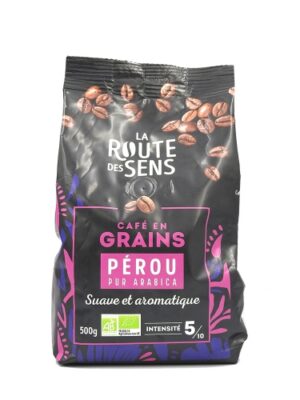 Café grains BIO Pérou 500g