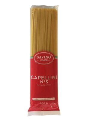 Pâtes Capellini n°3 pqt 500g